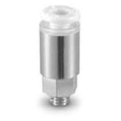 SMC KPGH06-02. Male Connector for Air Drive System - KPQH/KPGH