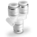 SMC KPT12-04. Male Branch Tee and Union Tee for Blowing - KPT