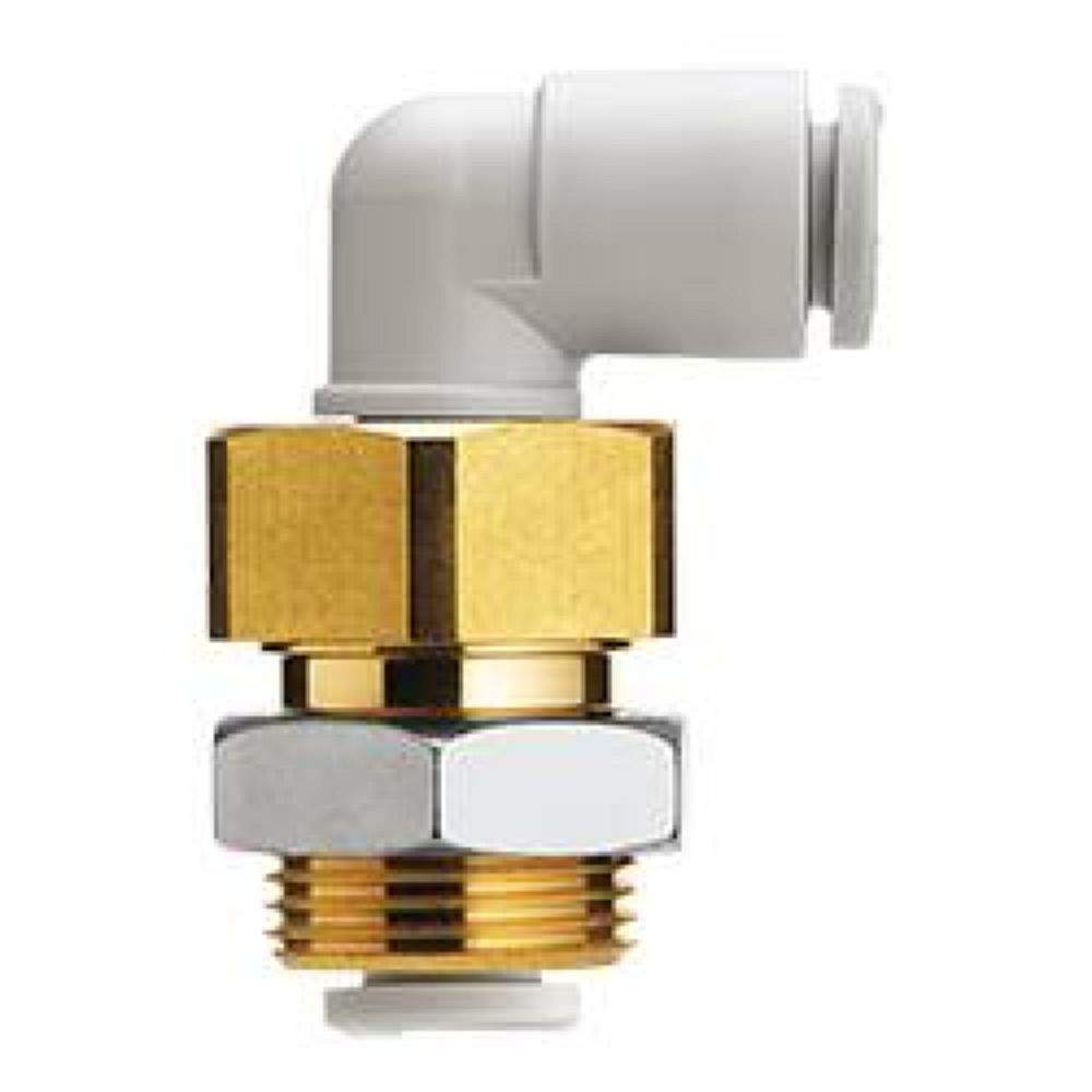SMC KQ2LE10-00A. Bulkhead Male Elbow - KQ2LE*-00