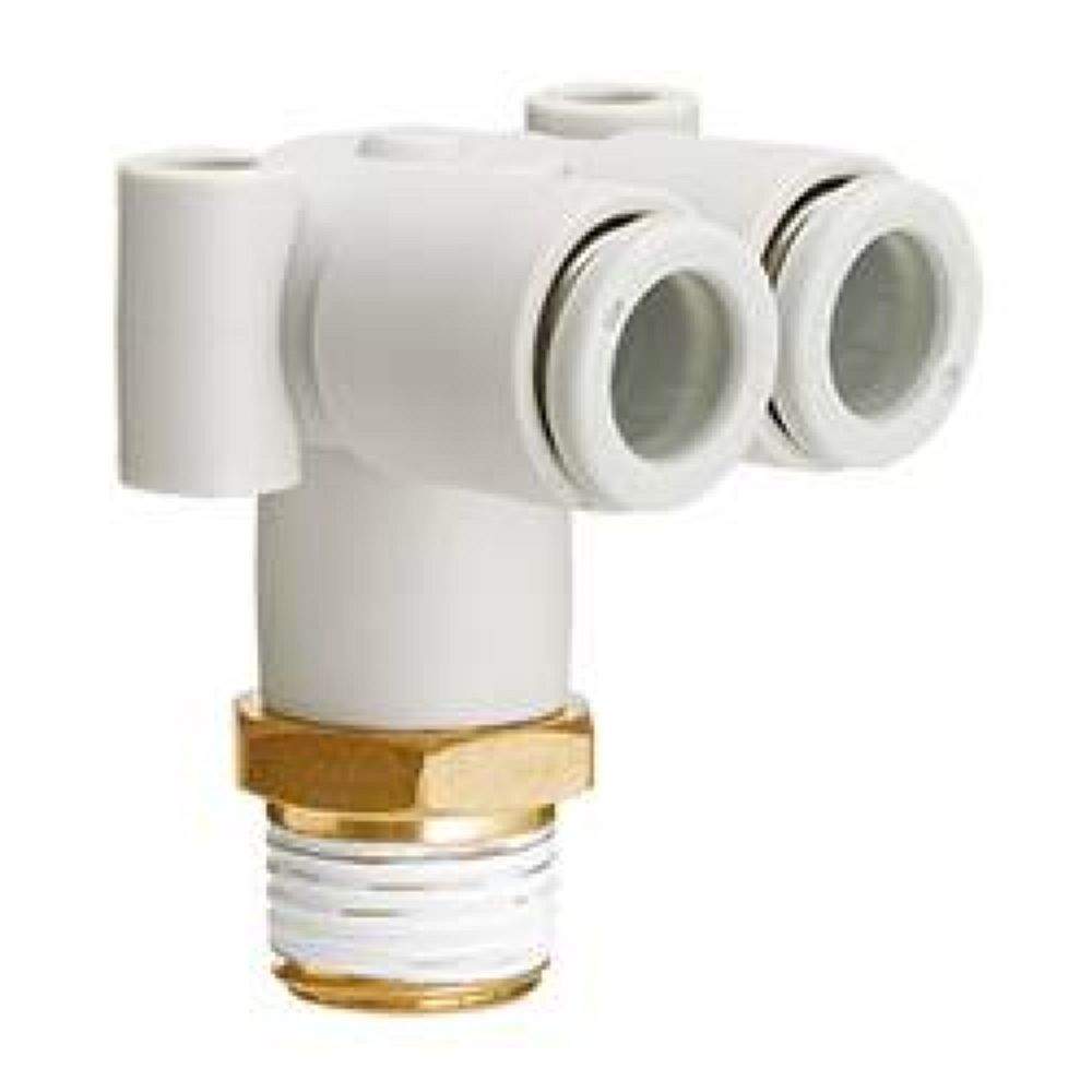 SMC KQ2LU10-04AS. Male Branch Connector - KQ2LU