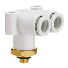 SMC KQ2LU06-M6A. Male Branch Connector - KQ2LU