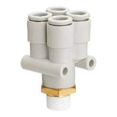 SMC KQ2UD04-06A. Different Diameter Double Union "Y" - KQ2UD