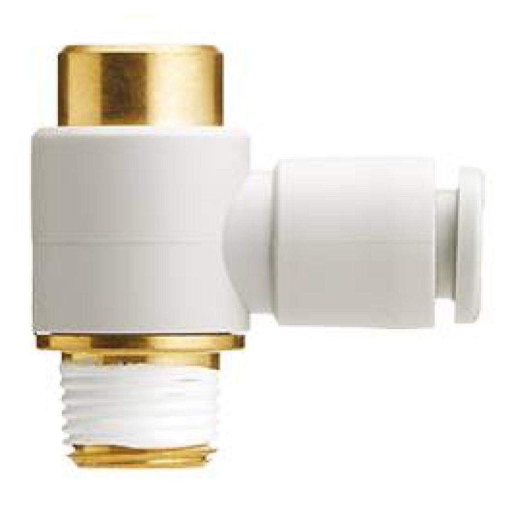 SMC KQ2VS12-04AS. Hexagon Socket Head Universal Male Elbow - KQ2VS