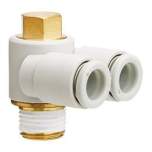 SMC KQ2Z12-03AS. Branch Universal Male Elbow - KQ2Z