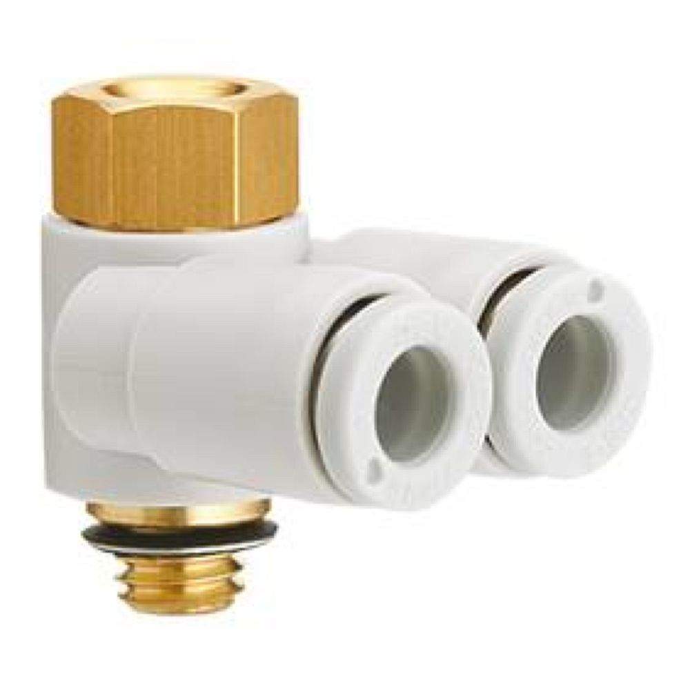 SMC KQ2ZF04-M5A. Branch Universal Female Elbow - KQ2ZF