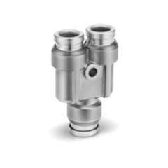 SMC KQG2U06-08. Different Diameter Union Y - KQG2U