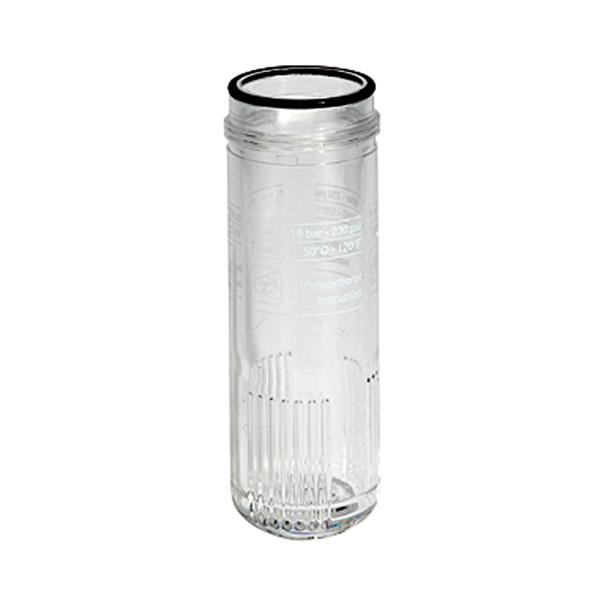 Polycarbonate container, incl. O-ring, for »multifix«, Size 3+5 - Riegler 100548