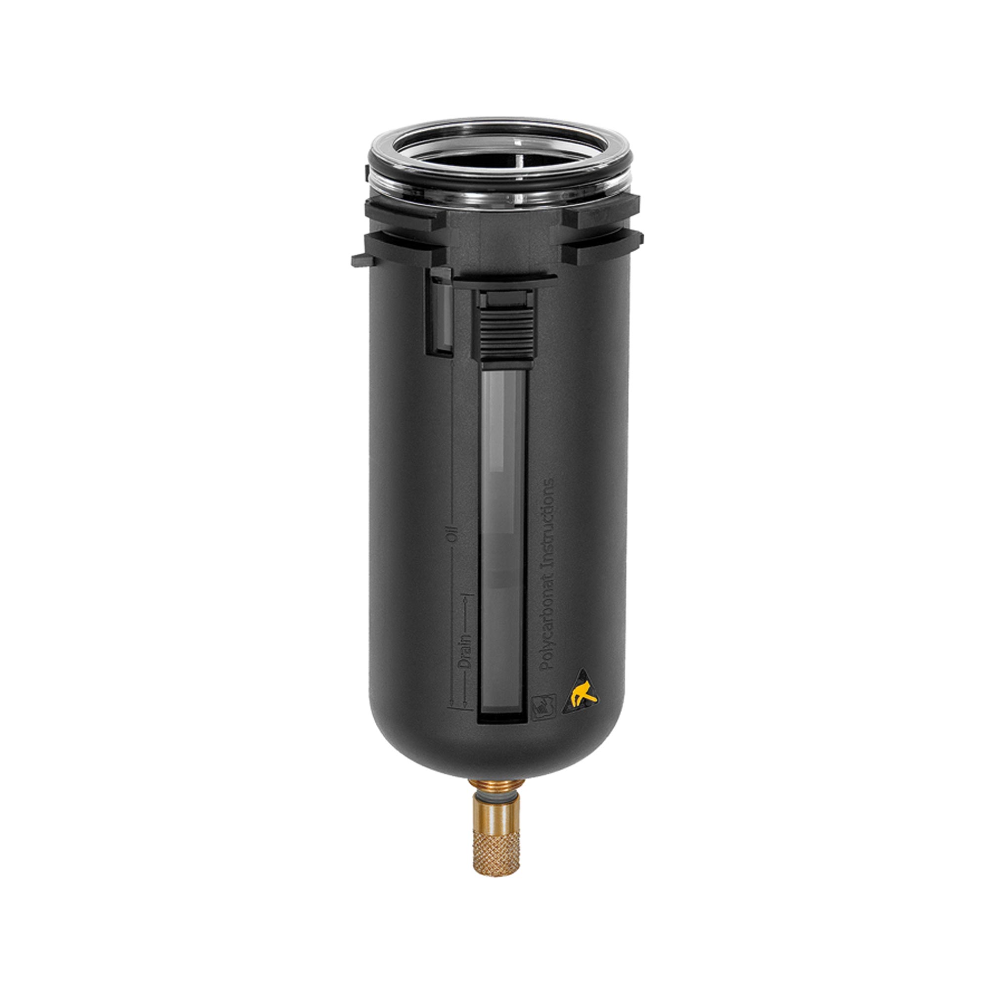 Polycarbonate container with protective cage, fully automated - Riegler 135860