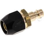 Kupplungsstecker (NW7,2) 16x10mm TX-Schlauch, MS/Al