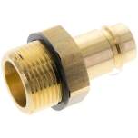 Parker KSG 10 NW15. Kupplungsstecker (NW15) G 1"(AG), Messing