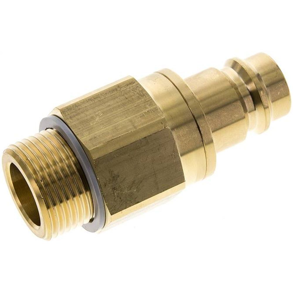 Kupplungsstecker (NW19) G 1"(AG), Messing