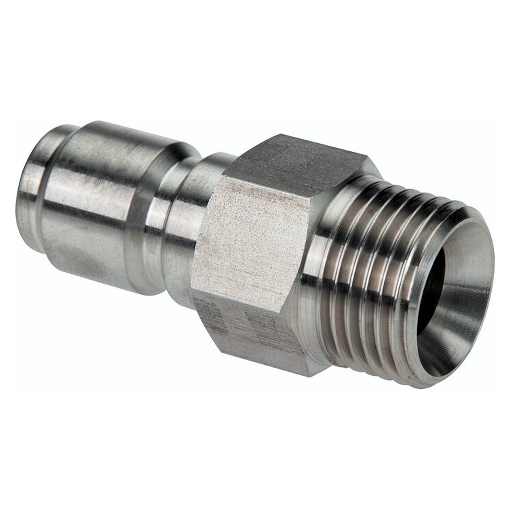 Edelstahl Kupplungsstecker für Schaumpistole G 1/2" (AG), 1.4305