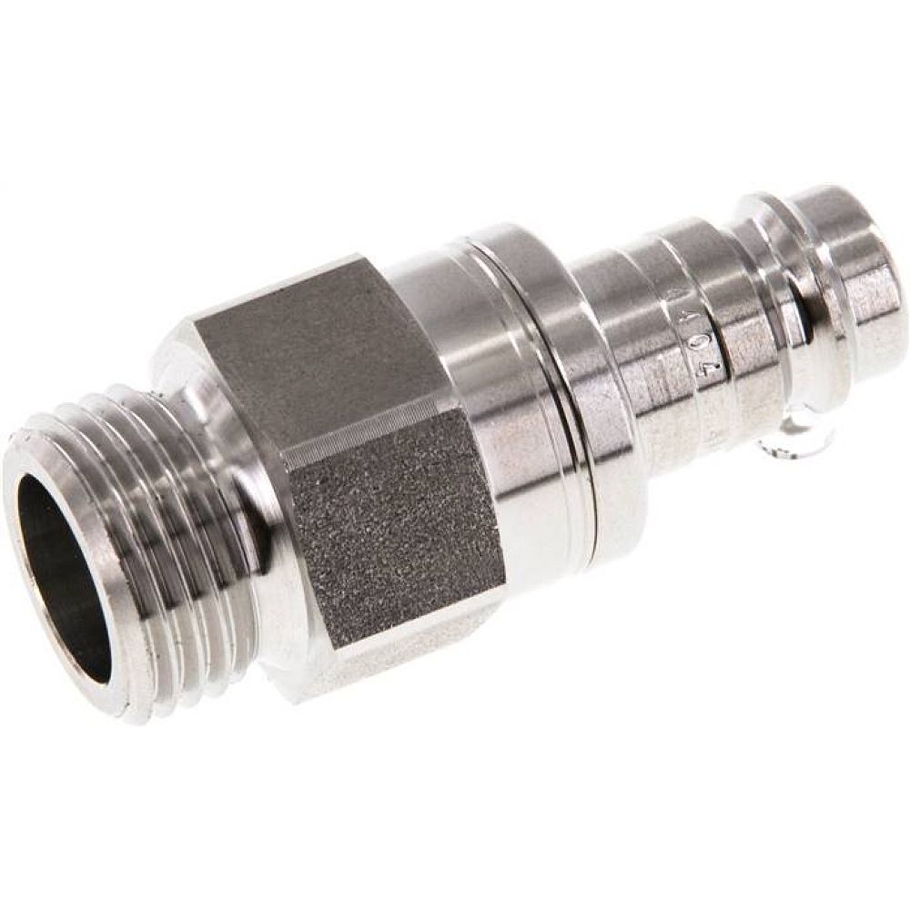 Kupplungsstecker (NW10) G 1/2"(AG), 1.4404