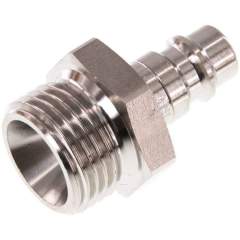 Parker KSG 12 NW7 ES4A. Kupplungsstecker (NW7,2) G 1/2"(AG), 1.4404