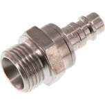 Kupplungsstecker (NW7,2) G 1/2"(AG), Edelstahl