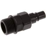 Parker KSG 12 NW7 PO BA. Kupplungsstecker (NW7,2) G 1/2", POM absperrend