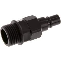 Parker KSG 12 NW7 PO BA. Kupplungsstecker (NW7,2) G 1/2", POM absperrend