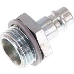 Kupplungsstecker (NW7,2) G 1/2"(AG), Stahl gehärtet & verzinkt