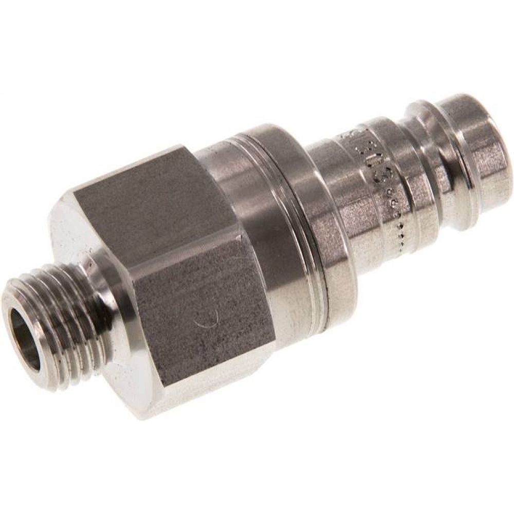 Parker KSG 14 NW10 ES BA. Kupplungsstecker (NW10) G 1/4"(AG), Edelstahl