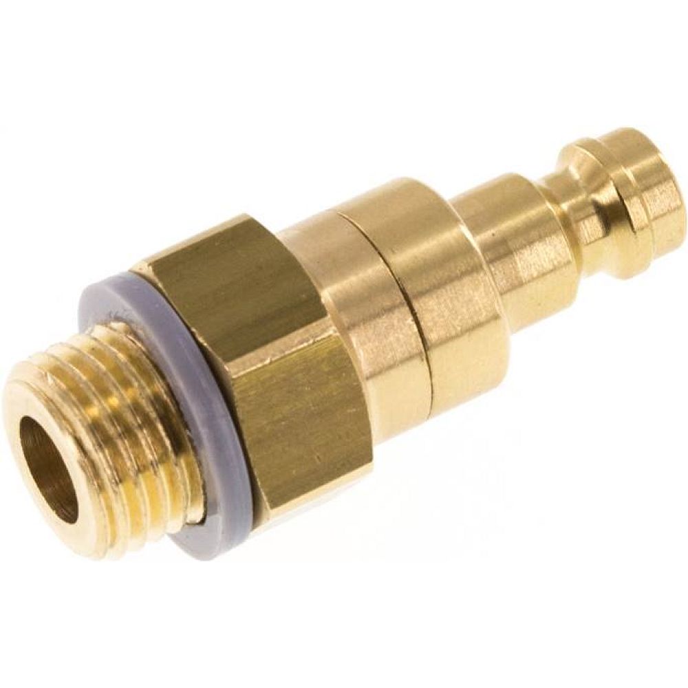 Kupplungsstecker (NW5) G 1/4"(AG), Messing
