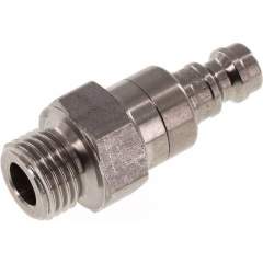 Kupplungsstecker (NW5) G 1/4"(AG), Edelstahl