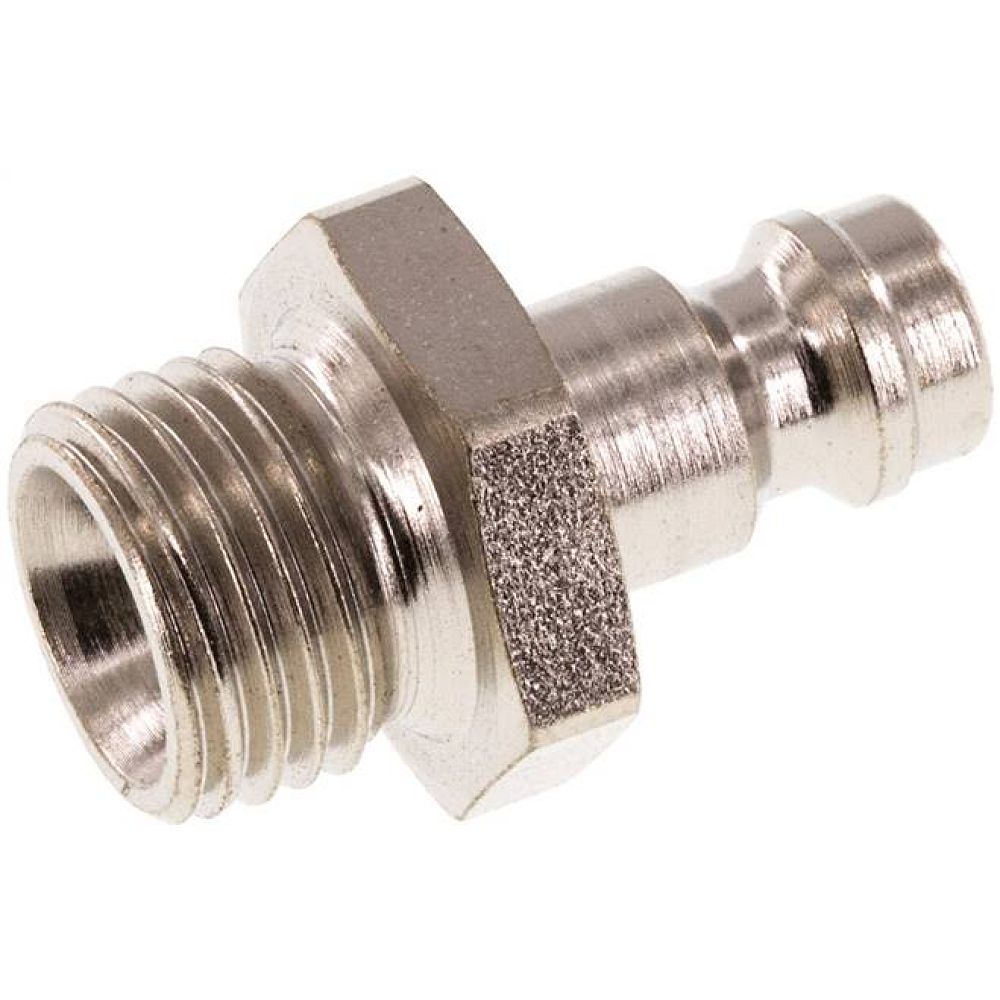 Parker KSG 14 NW5 ST. Kupplungsstecker (NW5) G 1/4"(AG), Stahl verzinkt