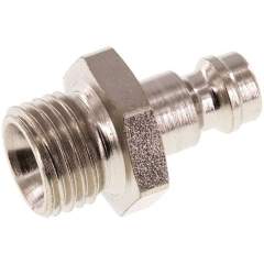 Parker KSG 14 NW5 ST. Kupplungsstecker (NW5) G 1/4"(AG), Stahl verzinkt