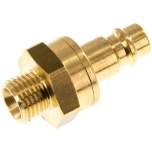 Kupplungsstecker (NW7,2) G 1/4"(AG), Messing