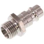 Kupplungsstecker (NW7,2) G 1/4"(AG), Edelstahl