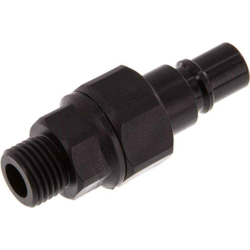 Parker KSG 14 NW7 PO BA. Kupplungsstecker (NW7,2) G 1/4", POM absperrend