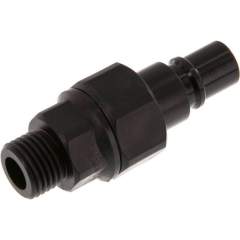 Parker KSG 14 NW7 PO BA. Kupplungsstecker (NW7,2) G 1/4", POM absperrend