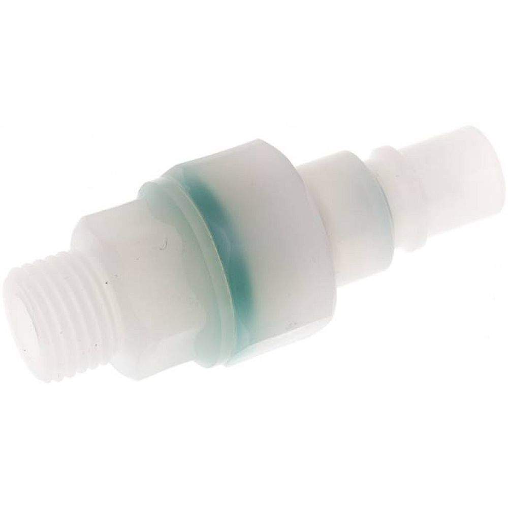 Parker KSG 14 NW7 PV BA. Kupplungsstecker (NW7,2) G 1/4", PVDF absperrend