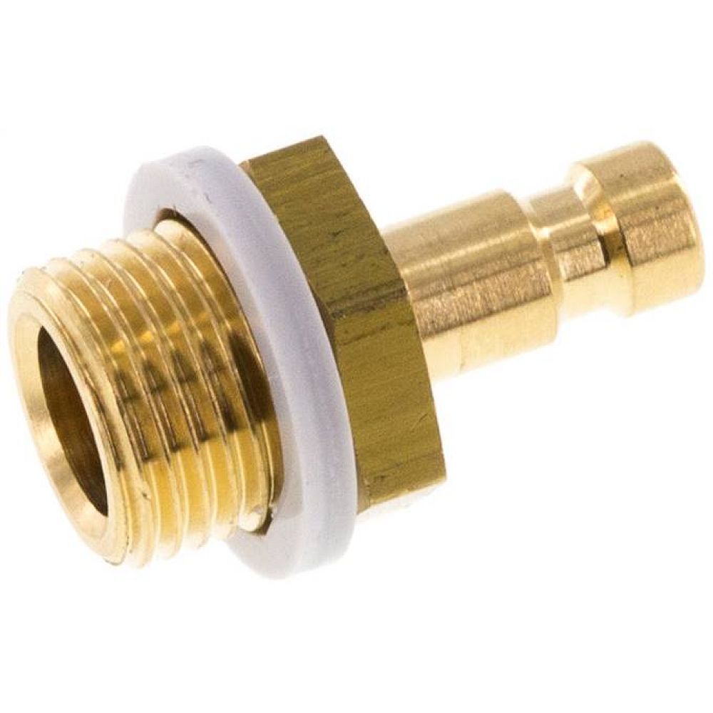 Kupplungsstecker (NW2,7) G 1/8"(AG), Messing