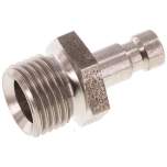 Kupplungsstecker (NW2,7) G 1/8"(AG), Edelstahl