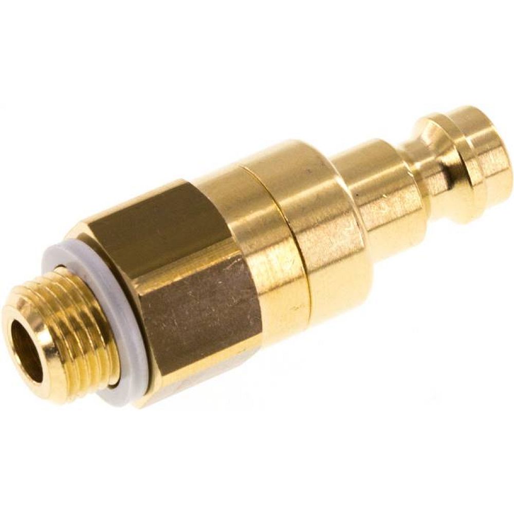 Kupplungsstecker (NW5) G 1/8"(AG), Messing