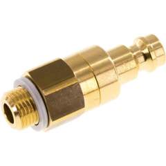 Kupplungsstecker (NW5) G 1/8"(AG), Messing