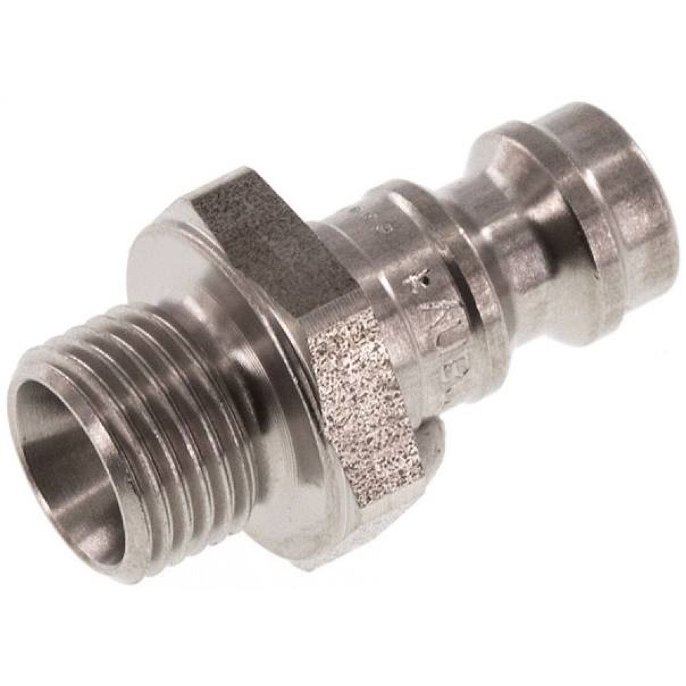 Kupplungsstecker (NW5) G 1/8"(AG), Edelstahl
