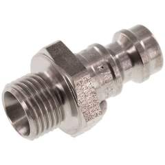 Kupplungsstecker (NW5) G 1/8"(AG), Edelstahl