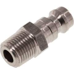 Parker KSG 18 NW5 ES NPT. Kupplungsstecker (NW5) NPT 1/8"(AG), Edelstahl