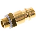 Kupplungsstecker (NW7,2) G 1/8"(AG), Messing