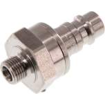 Kupplungsstecker (NW7,2) G 1/8"(AG), Edelstahl