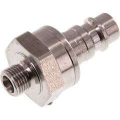 Kupplungsstecker (NW7,2) G 1/8"(AG), Edelstahl