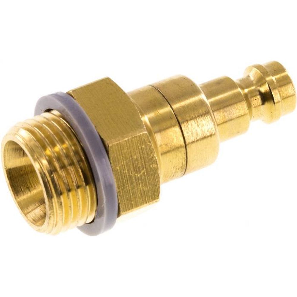 Kupplungsstecker (NW5) G 3/8"(AG), Messing
