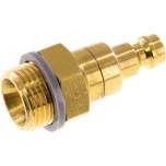 Kupplungsstecker (NW5) G 3/8"(AG), Messing