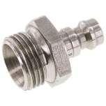 Parker KSG 38 NW5 ES4A. Kupplungsstecker (NW5) G 3/8"(AG), 1.4404