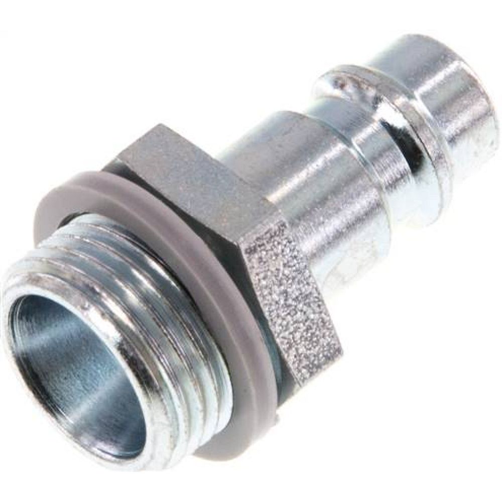 Kupplungsstecker (NW7,2) G 3/8"(AG), Stahl gehärtet & verzinkt