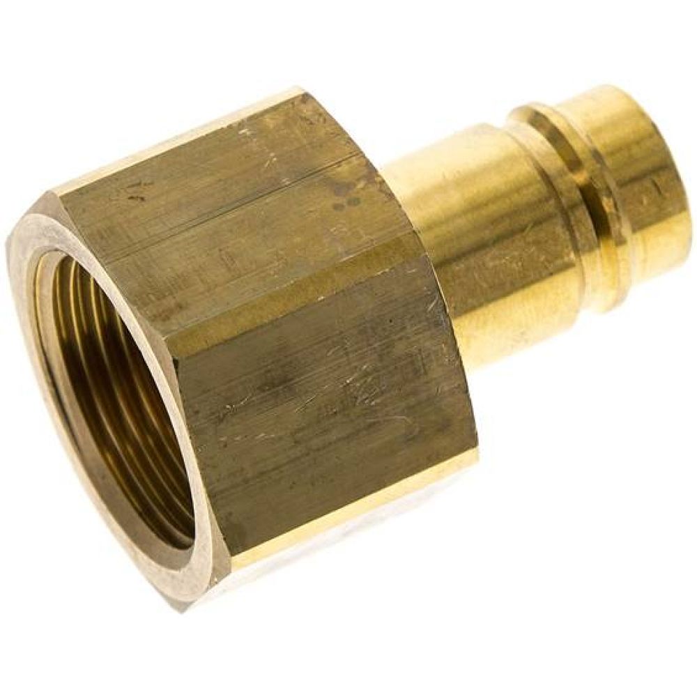 Parker KSGI 10 NW15. Kupplungsstecker (NW15) G 1"(IG), Messing