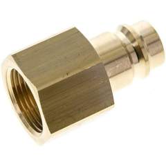 Kupplungsstecker (NW19) G 1"(IG), Messing