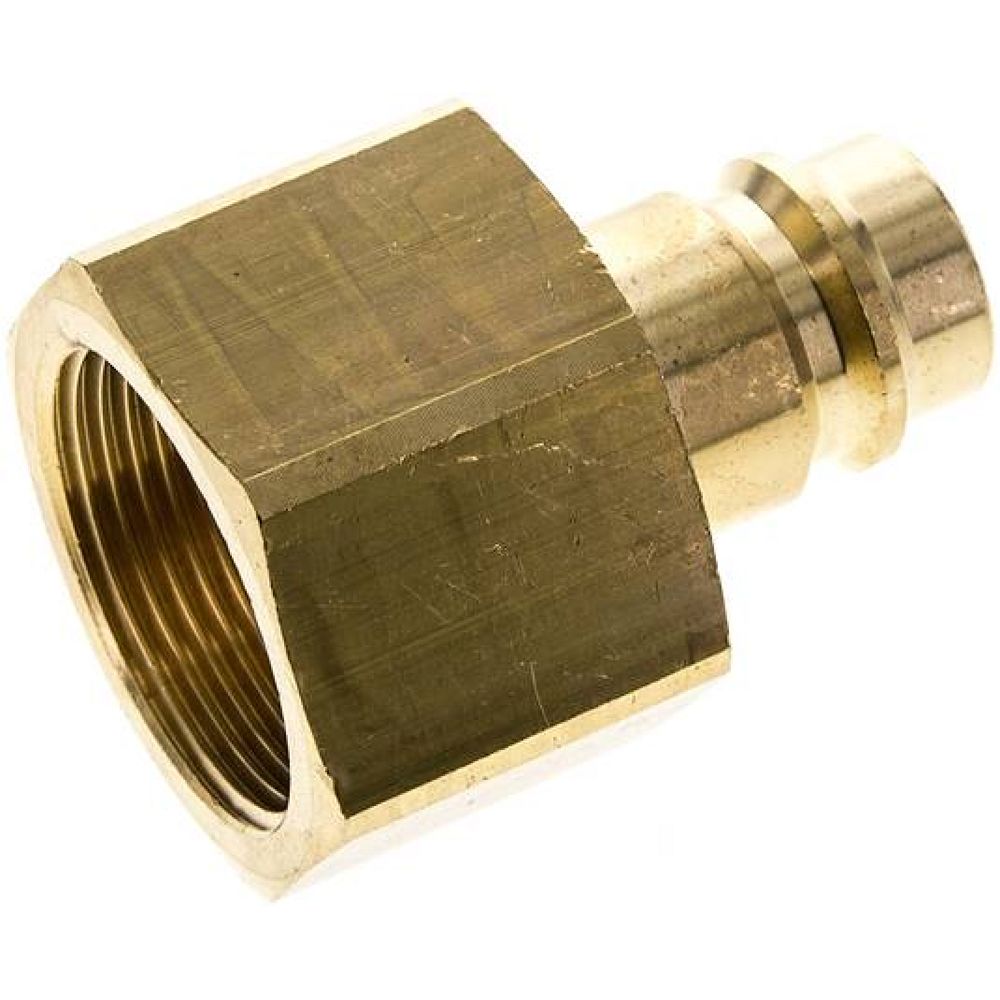 Kupplungsstecker (NW19) G 1-1/4"(IG), Messing