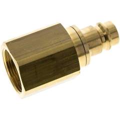 Kupplungsstecker (NW19) G 1-1/4"(IG), Messing
